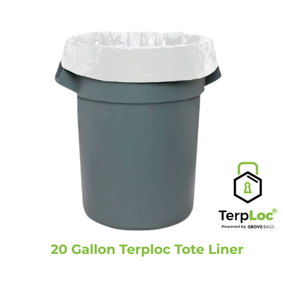 Grove Bags - 20 Gallon Terploc Tote Liner | TerpLoc Storage