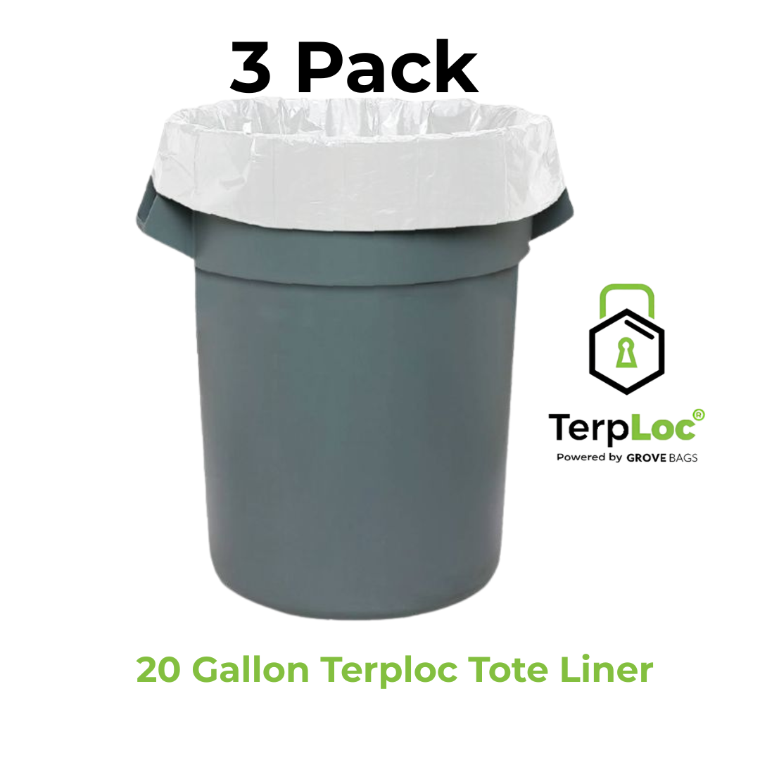 Grove Bags - 20 Gallon Terploc Tote Liner | TerpLoc Storage