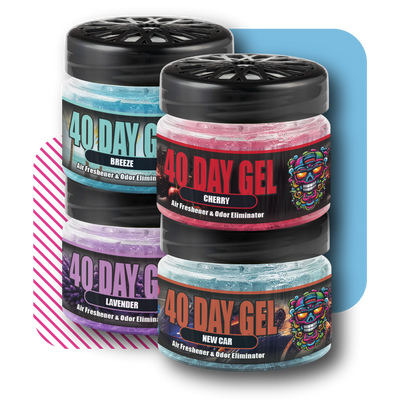SmellCrusher 40 Day Gel 100ml Air Freshener & Odour Eliminator