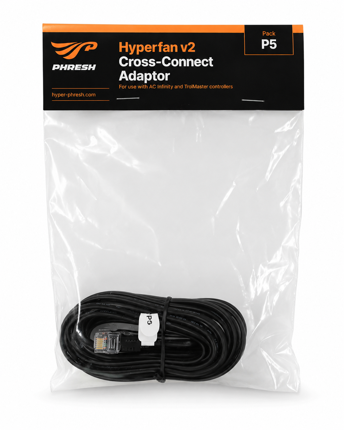 AC Infinity Controller Cross-Connector Adaptor Cable
