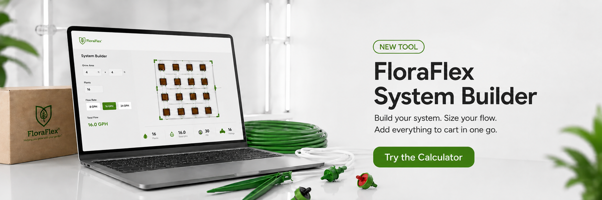 FloraFlex Drip System Calculator tool