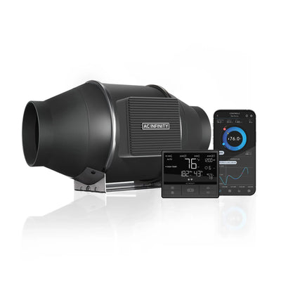 AC Infinity Cloudline Pro T4 Lüfter und 69 Pro Controller Kombination (AI-CLT4)