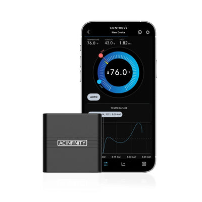 AC Infinity Cloudcom A2 Mini Smart Thermo-Hygrometer; Integrierter Sensor (AC-CCA2)