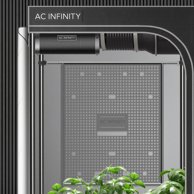 AC Infinity Gewächszelt-Zubehörbrett AC‑GBA3 – 5×5 Gewächszelt-Organisator