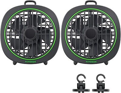 AeroWave D4 4″ Clip Fan – Whisper‑Quiet Air Circulation with Adjustable Speed