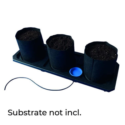 AutoPot Auto3 XL SmartPot Tray System | 3 x 20L Fabric FlexiPots