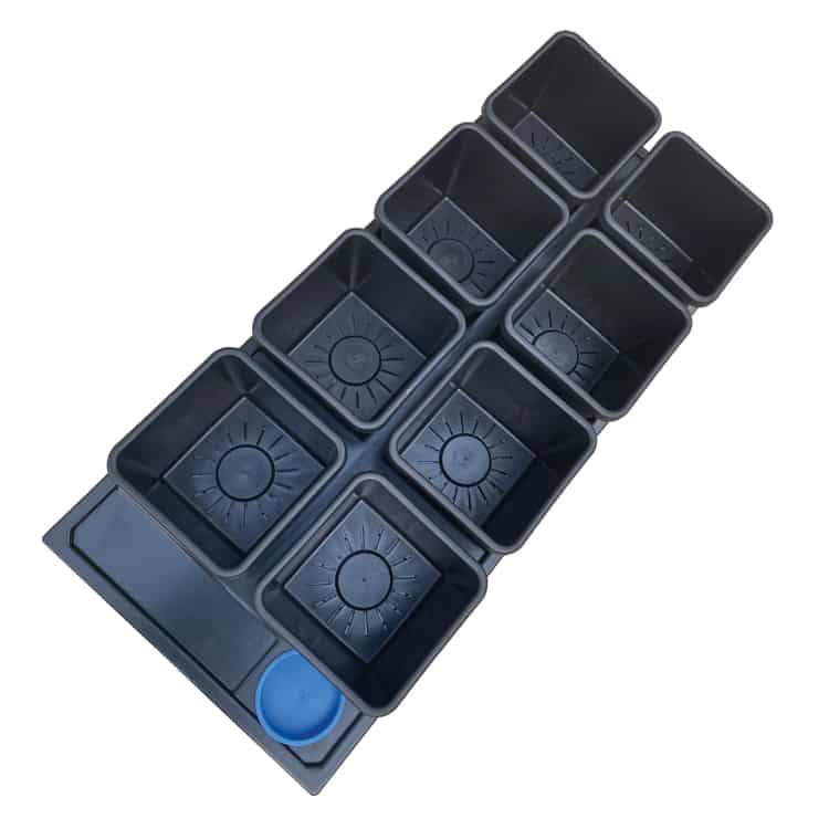 AutoPot Auto8 15L Tray System | 8 x 15L Square Pots