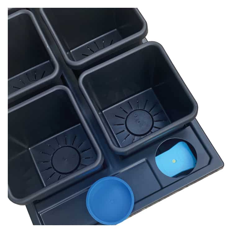 AutoPot Auto8 8.5L Tray System | 8 x 8.5L Square Pots