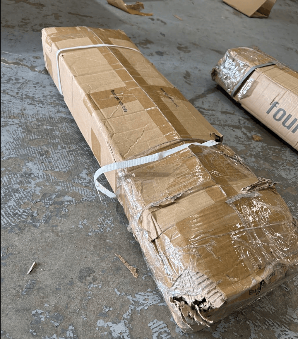 BOX DAMAGE - Bud Box Pro White 75 x 75 x 160