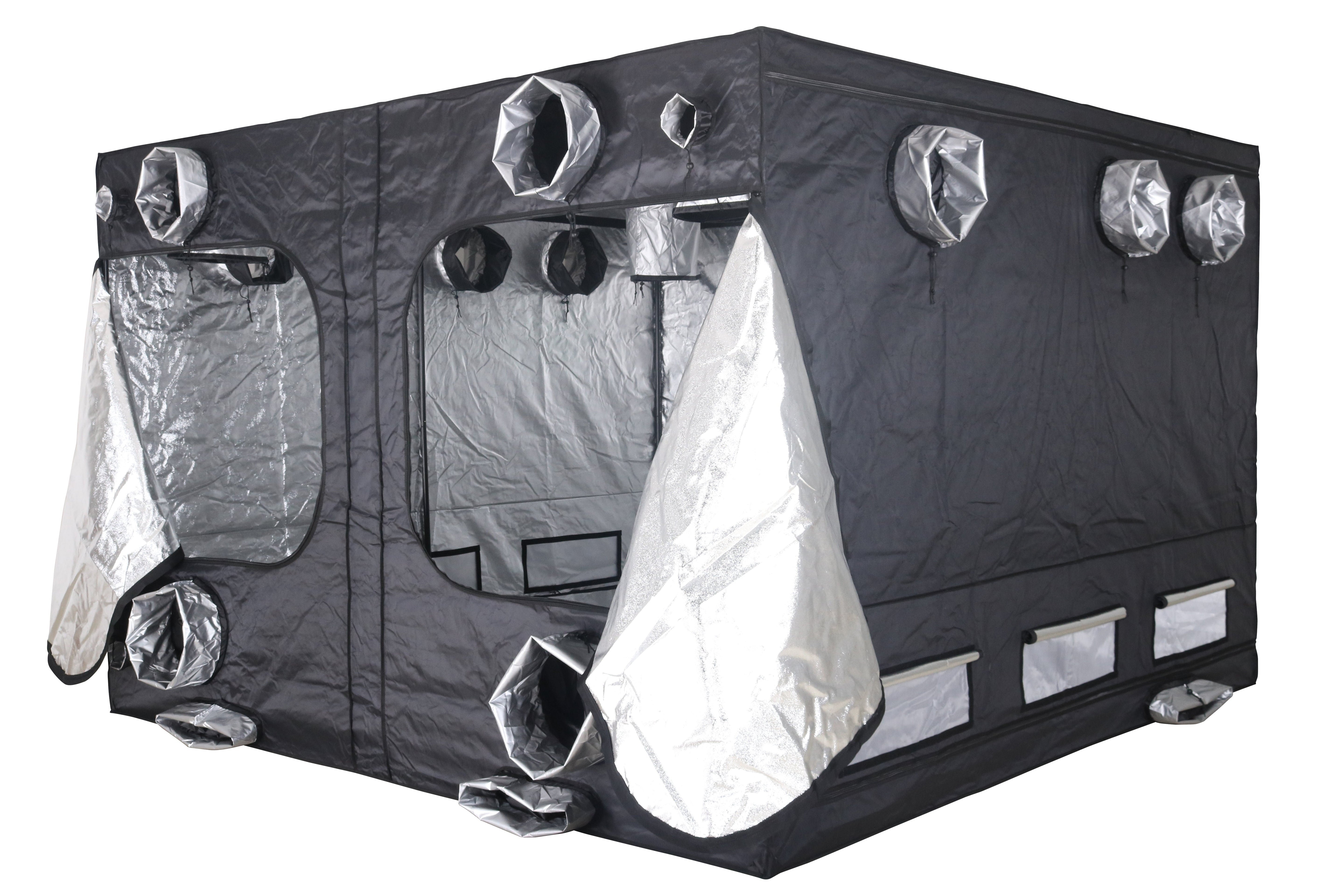 Budbox Pro 300 x 300 Grow Tent – Standard & XL Height (White/Silver Lining)