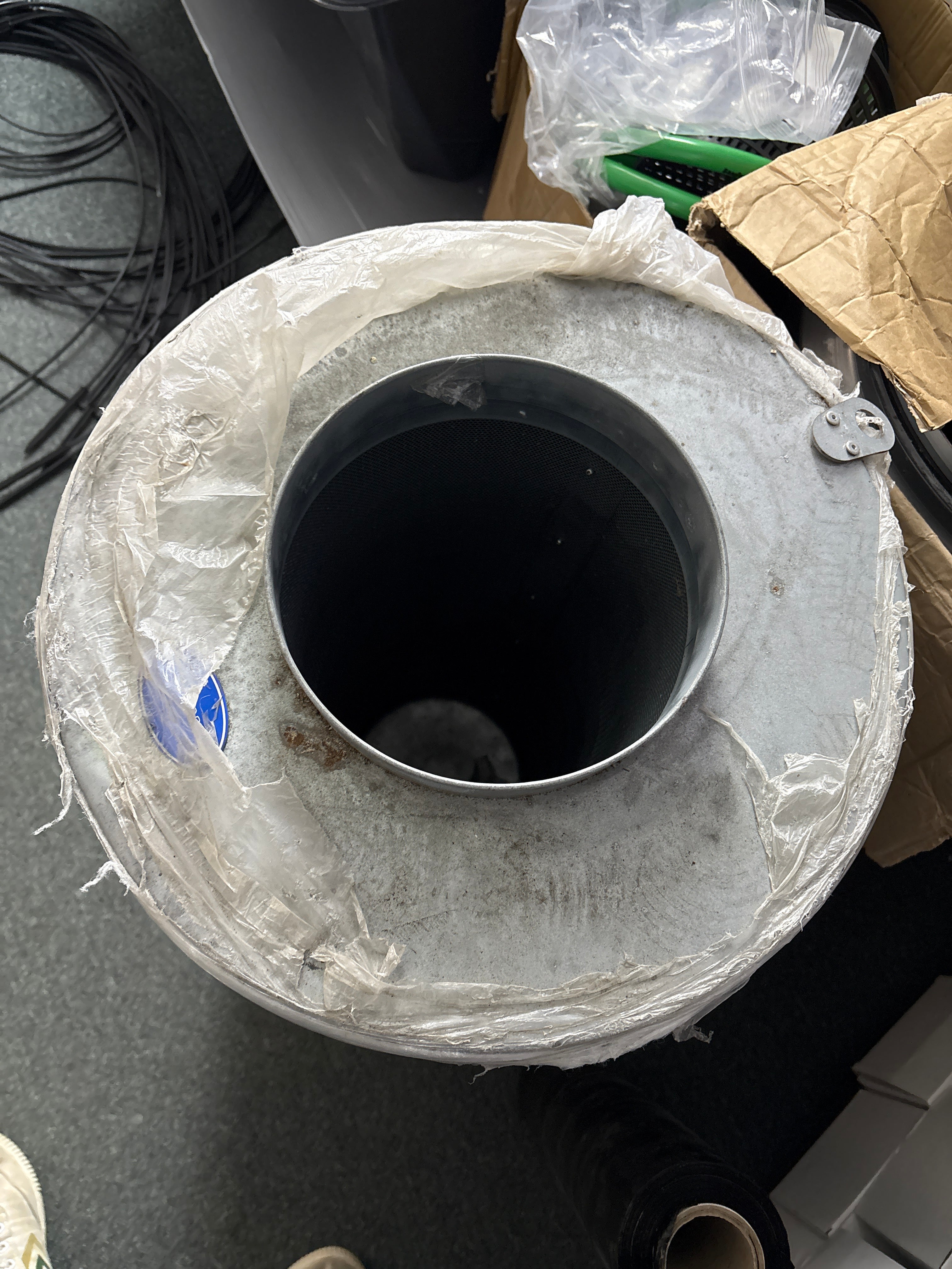 Carboair 100 8" 660cm - Max air flow 2550 m3/h