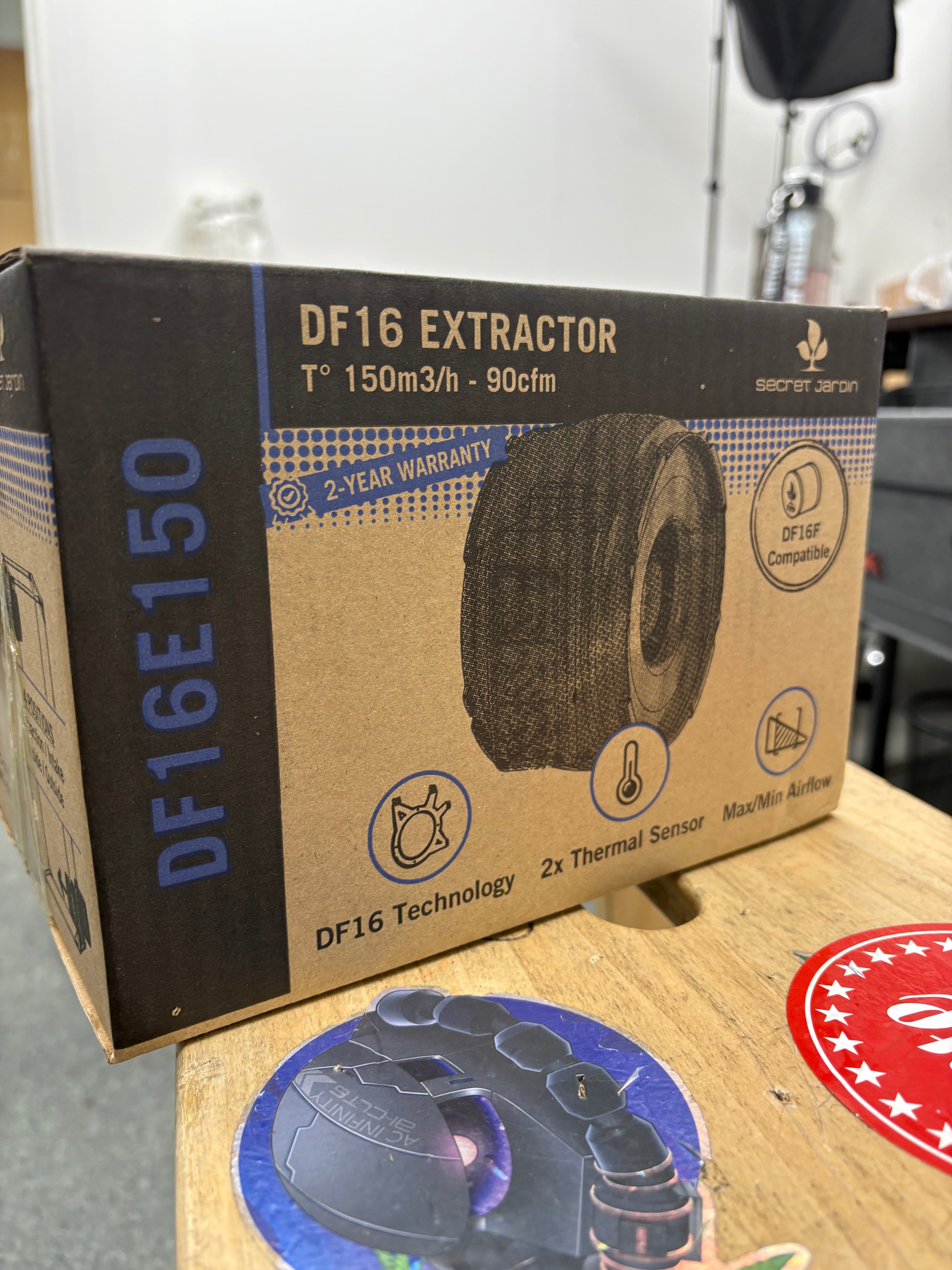 Secret Jardin Extraction Fan - DF16E150