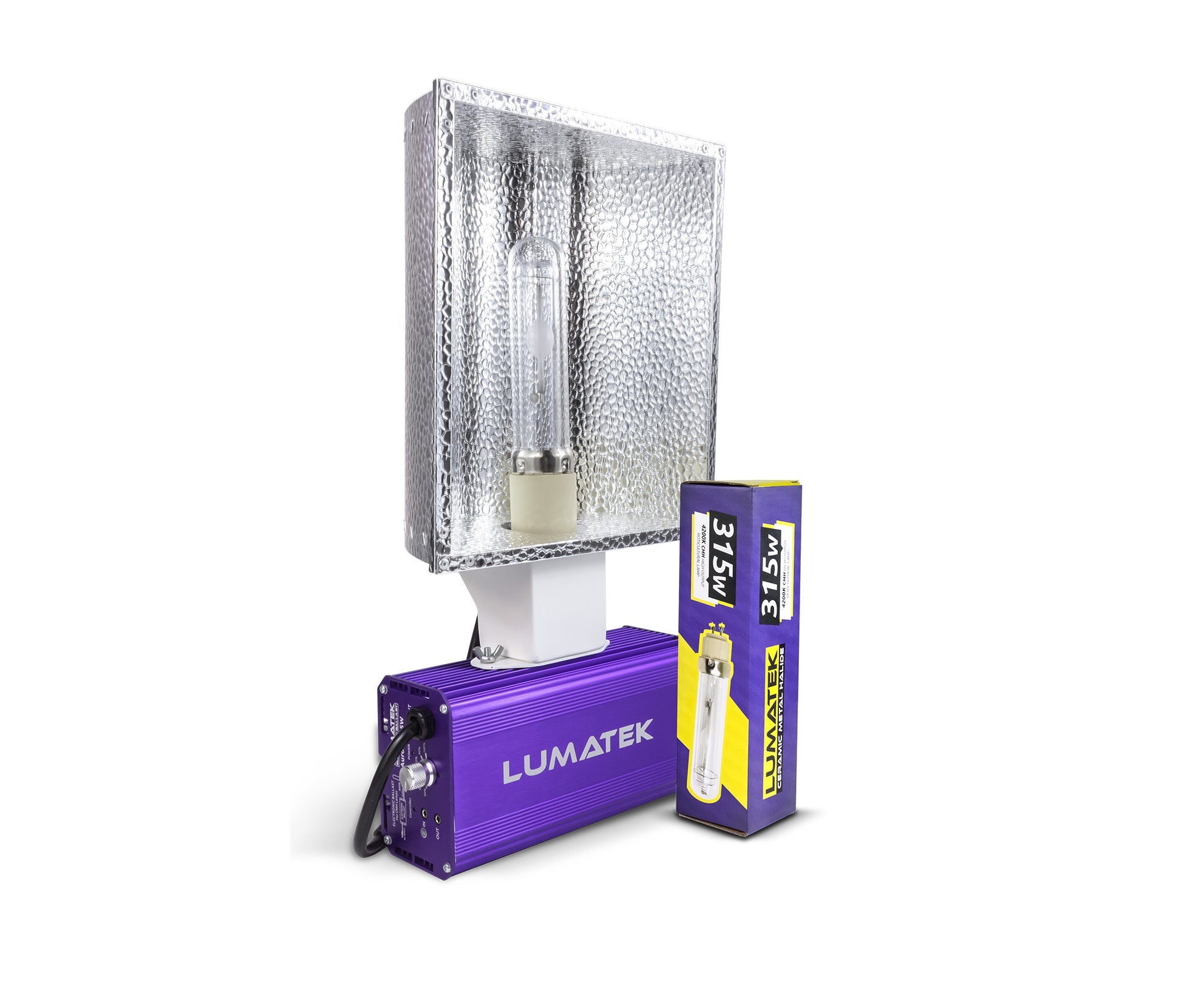 Lámpara de cultivo Lumatek Aurora 315W CMH (todo en uno)