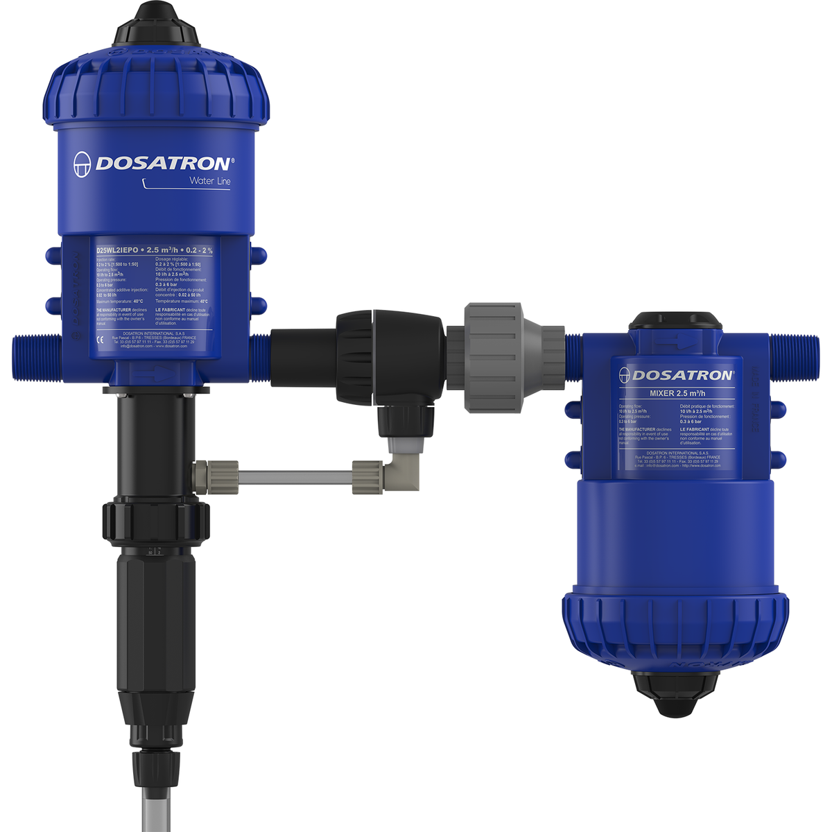 Dosatron DMIX25 Dynamischer Mischer