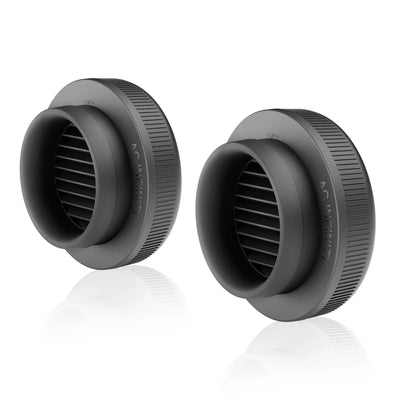 AC Infinity - Grow Tent Duct Vent Attachment | 2 Pack, Light-Blocking & Dust-Resistant