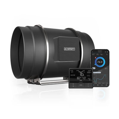 Ventilador AC Infinity Cloudline Pro T8 y controlador 69 Pro (AI-CLT8)
