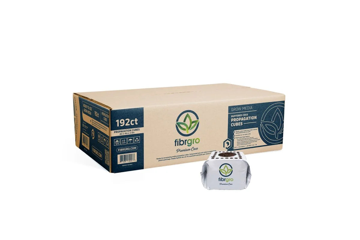Fibrgro Buffered Propagation Cubes 4”x4”x2.5”