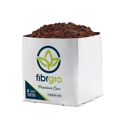 Fibrgro Buffered Quick Fill Open Top Bag - 1 Gallon