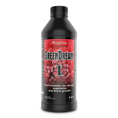 Flairform GreenDream 1 einteiliges Nährmittel | Dünger für Hydro, Coco und Erde