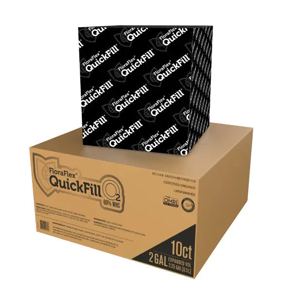 FloraFlex Quick Fill Bag - 2 Gallon | Black O2 Fabric | 60% WHC