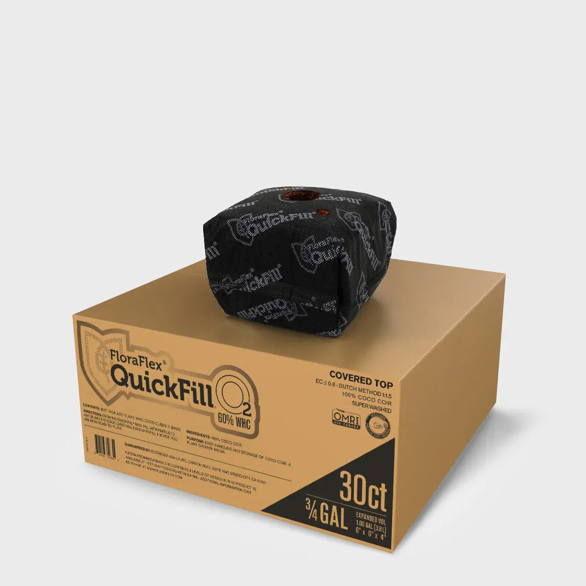 FloraFlex Quick Fill - 3/4 Gallon O2 | 60% WHC