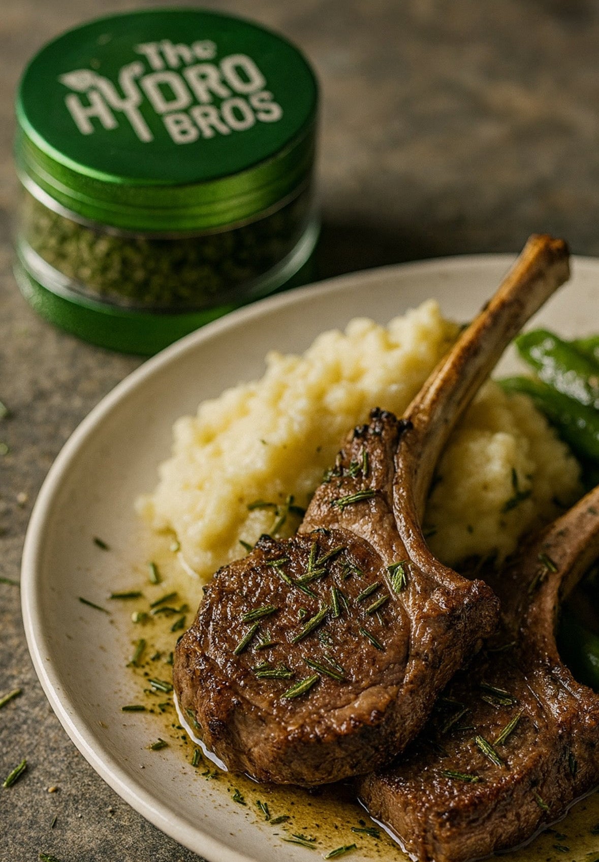 Molinillo de hierbas totalmente inocente