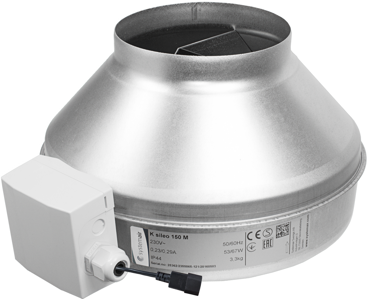 K Fan EC – EC Inline-Abzugslüfter für Grow Rooms | 4" bis 12"