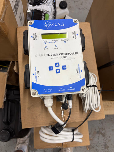 *CLEARANCE* GAS Enviro Controller V2 13AMP Environment Humidity Temperature AC EC Fan Control | Ex-Display Unit