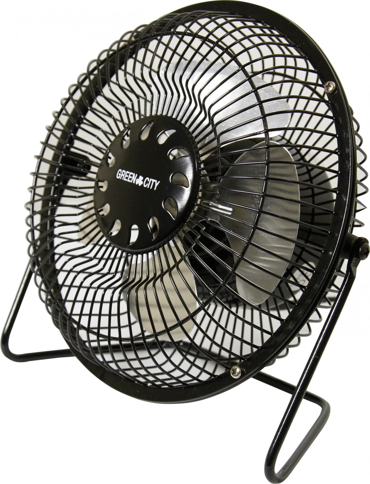Floor Fan Chrome Metal Air Circulator Movement | Free Standing Three Speed