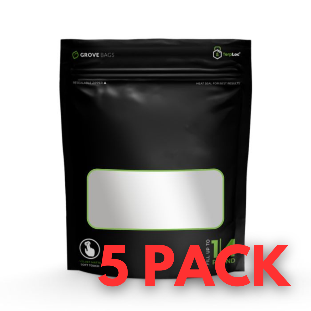 Grove Bags - 16 Ounce *WINDOW* (453g / One Pound)
