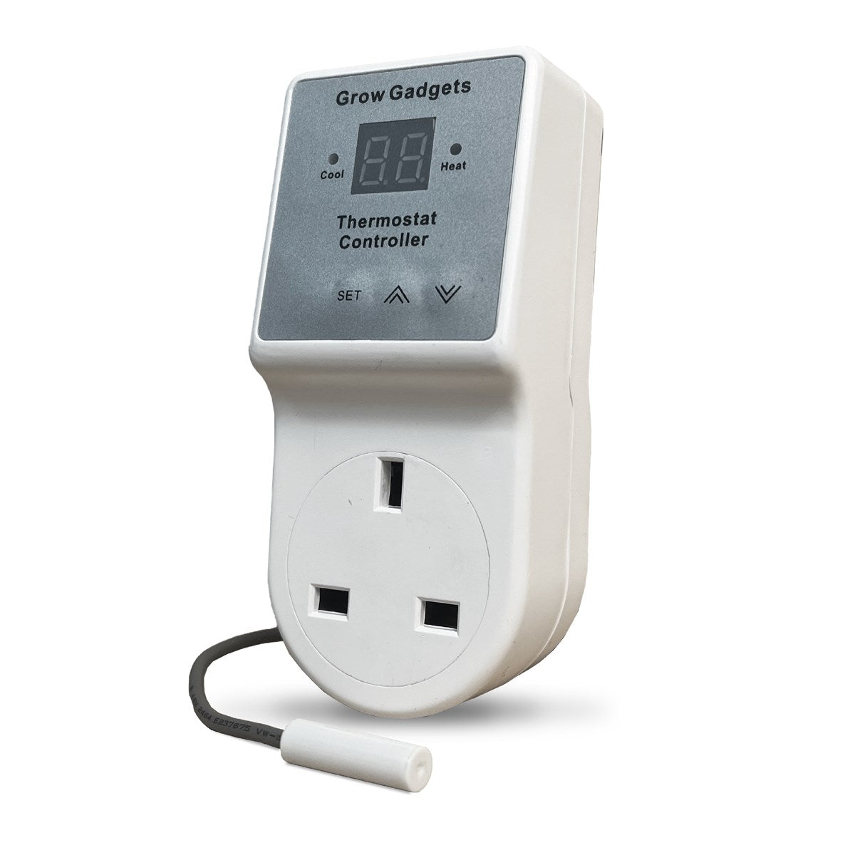 Grow Gadgets Temperature Controller | 3,500W Heater & Cooler Thermostat with Probe