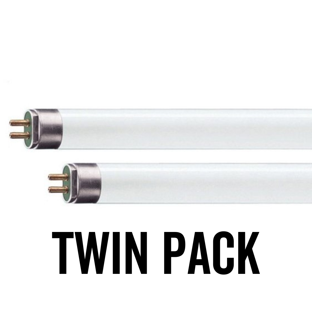 Grow Lamp Pair of T5 Replacement Lamps - 2ft 24w (6400K)