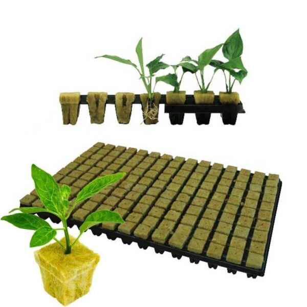 Bandeja de cubos de propagación de lana de roca