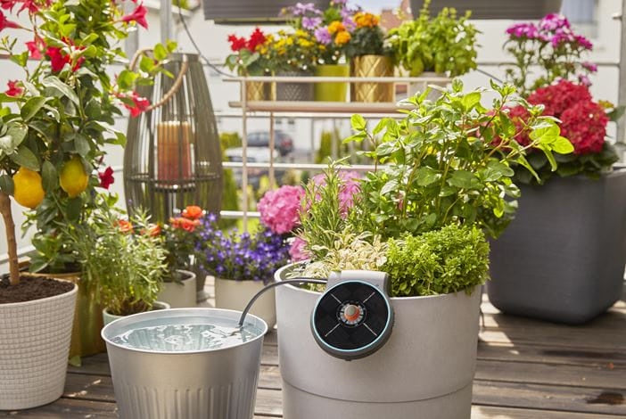 Grow Systems Gardena Solar-powered Irrigation AquaBloom Set