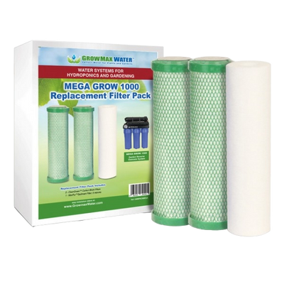 GrowMax Mega Grow 1000 Replacement Filter Pack (GMWPACKMEGA)