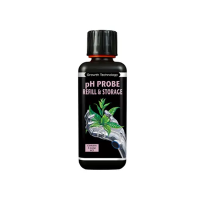 Growth Technology pH-Sonden-Aufbewahrungslösung 300ml | KCl-Nachfülllösung für pH-Meter UK