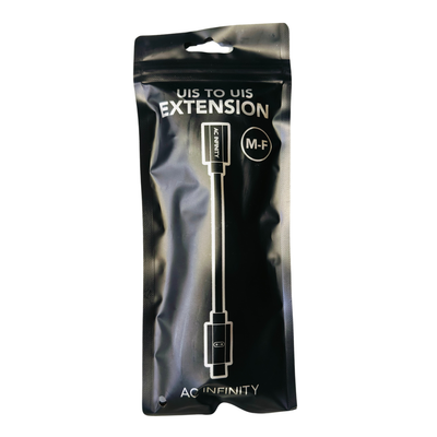 AC Infinity UIS To UIS Extension Cable - Female to Male 10 Feet (AC-EXQ9)