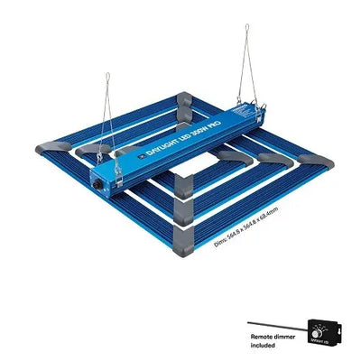 Lámpara LED de cultivo Maxibright Daylight PRO de 300 W y 2,5 µmol
