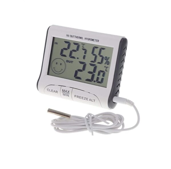 Meters & Sensors Maxibright Min Max Thermometer & Hygrometer With Probe