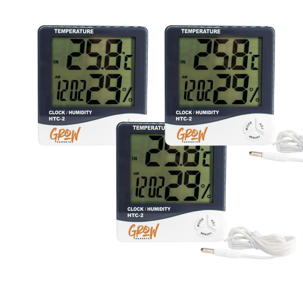 Min Max Thermometer & Hygrometer With Probe