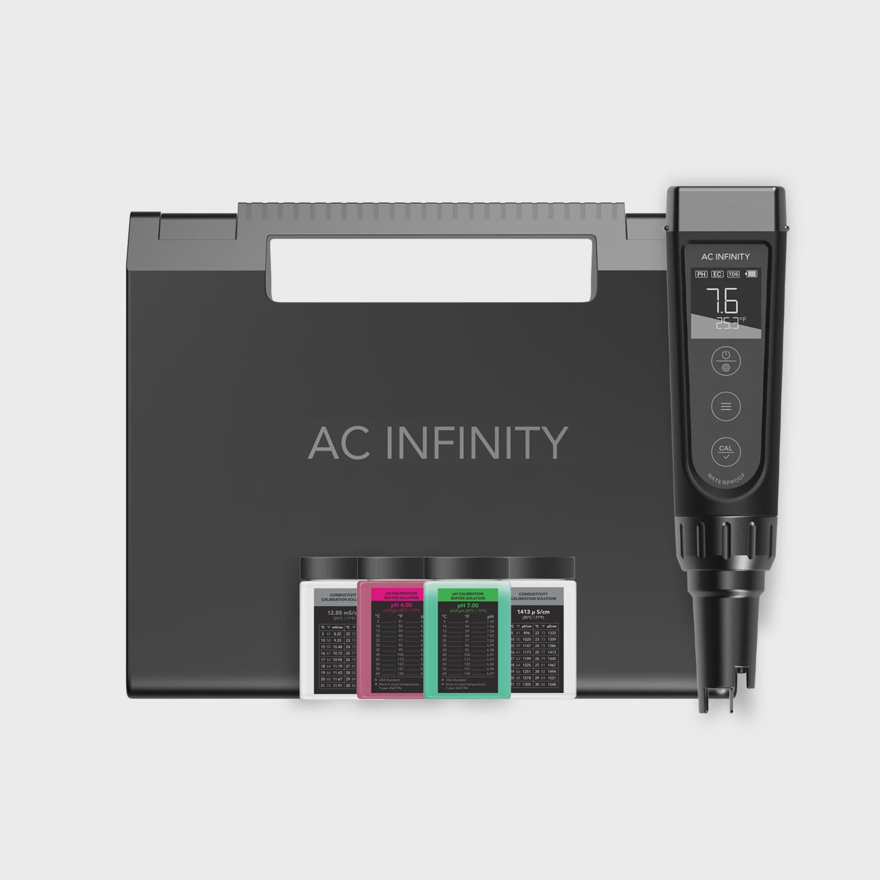 AC Infinity All-In-One Nutrient Pen Meter (Ph, EC, TDS, Temp and Salin