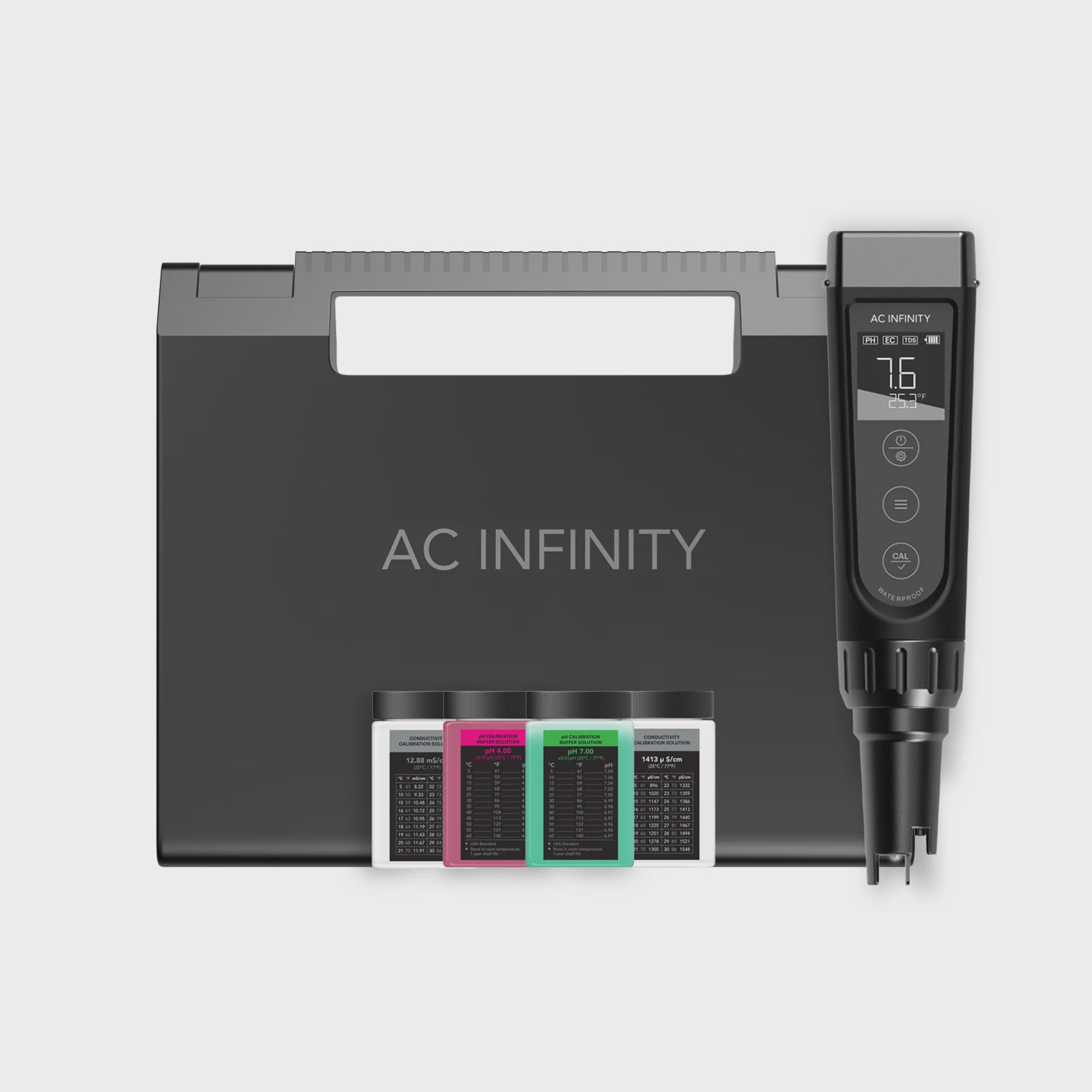 Nutrient Mangement AC Infinity All-In-One Nutrient Pen Meter (Ph, EC, TDS, Temp and Salinity)