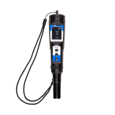 Medidor portátil de pH, CE y temperatura P110 Pro2: resistente al agua y con electrodo reemplazable