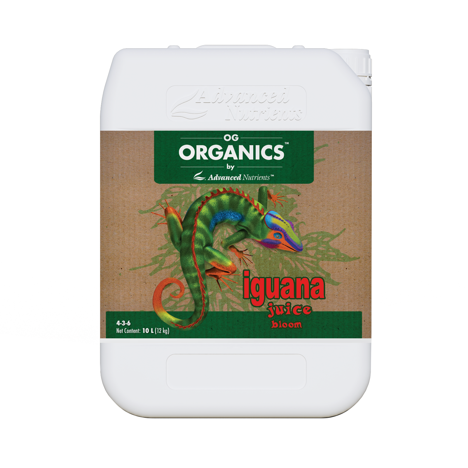 Nutrients 10L Advanced Nutrients - OG Organics Iguana Juice Bloom