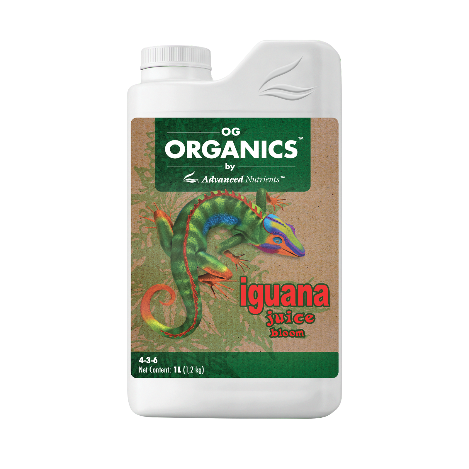Nutrients 1L Advanced Nutrients - OG Organics Iguana Juice Bloom
