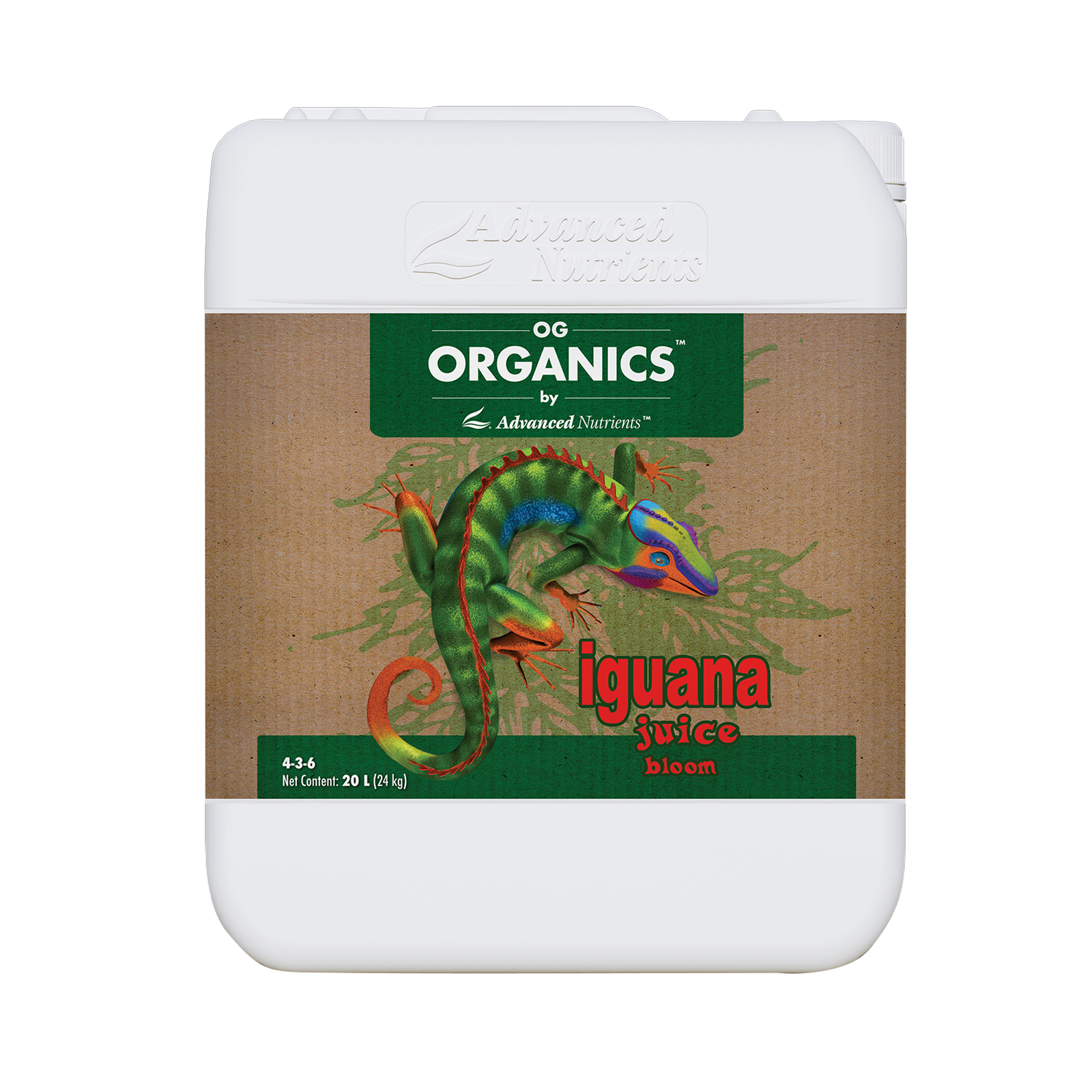 Nutrients 20L Advanced Nutrients - OG Organics Iguana Juice Bloom