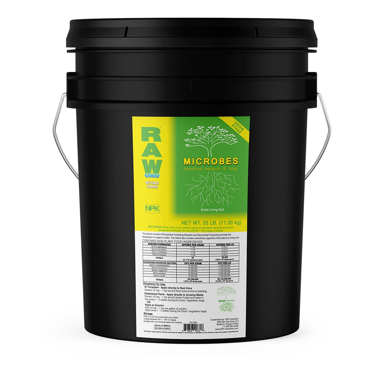 Raw Nutrients - Grow Microbes