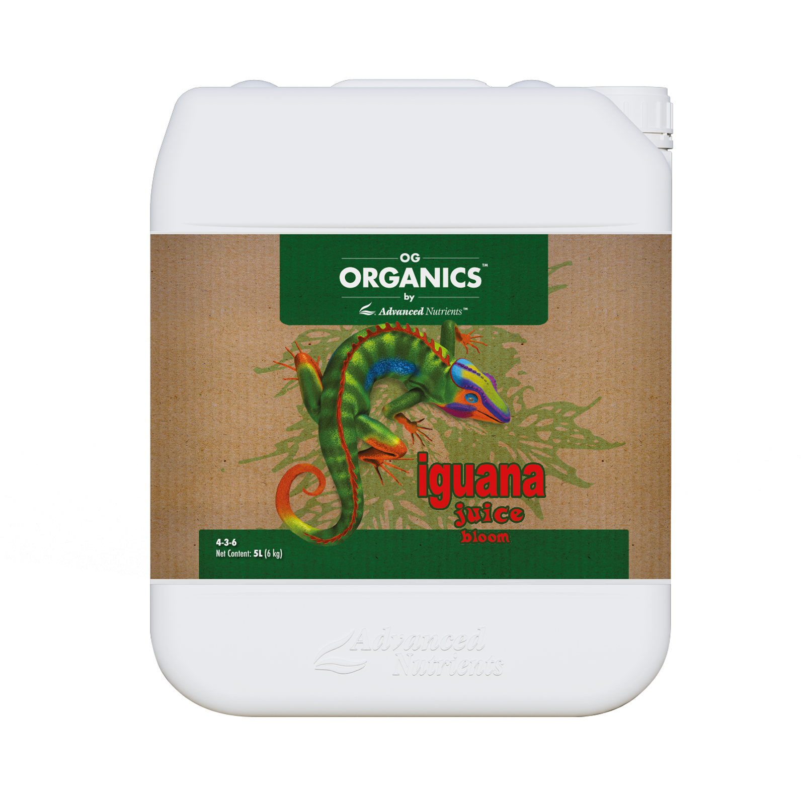 Nutrients 5L Advanced Nutrients - OG Organics Iguana Juice Bloom