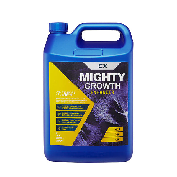 Nutrients 5L CX Hortculture Mighty Growth Enhancer