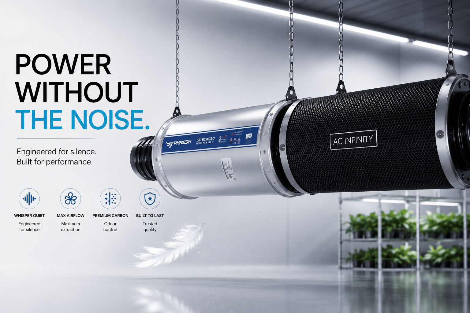 Phresh Hyperfan Silenced EC Fans - V2